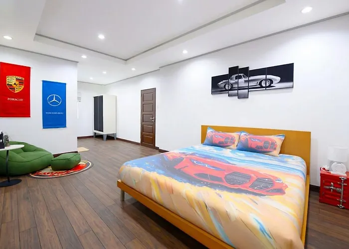 ヴィラ Garage House Bangkok-car Theme 8bed 6room *